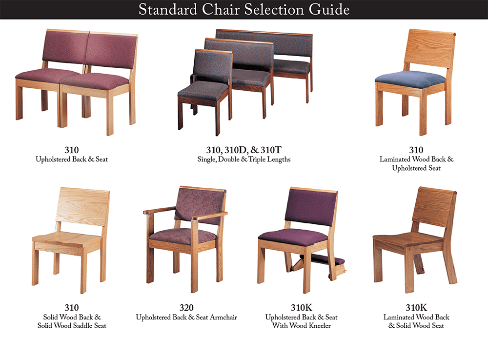 A cover image of the chair selection guide.